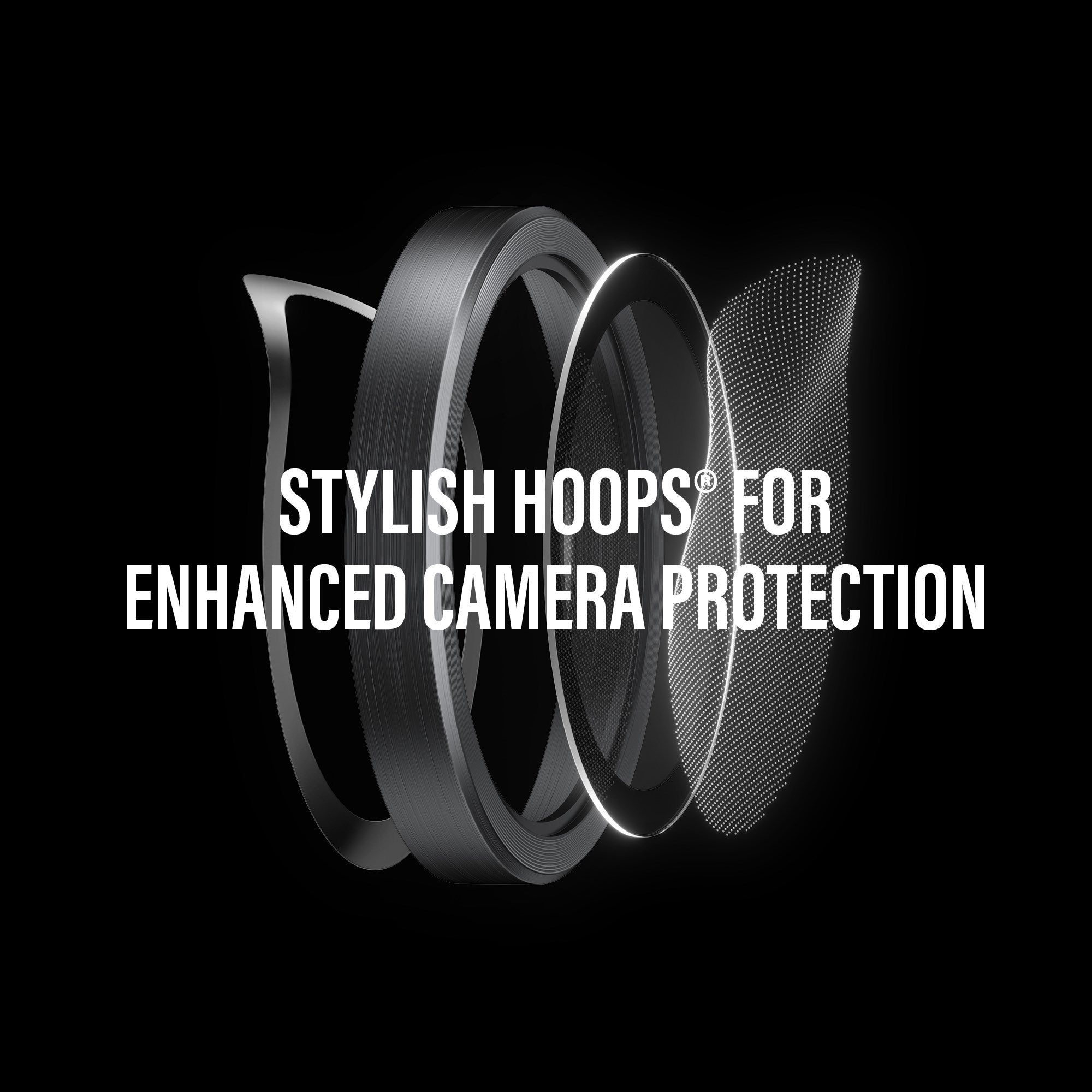 PanzerGlass® Hoops® Camera Lens Protector Black Samsung Galaxy S26 | S26+